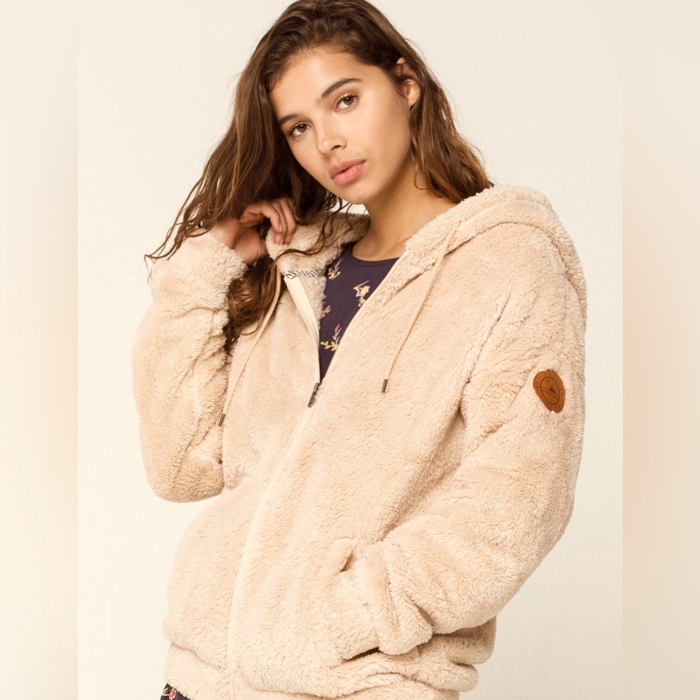 Roxy Head On Down Sherpa Jacket